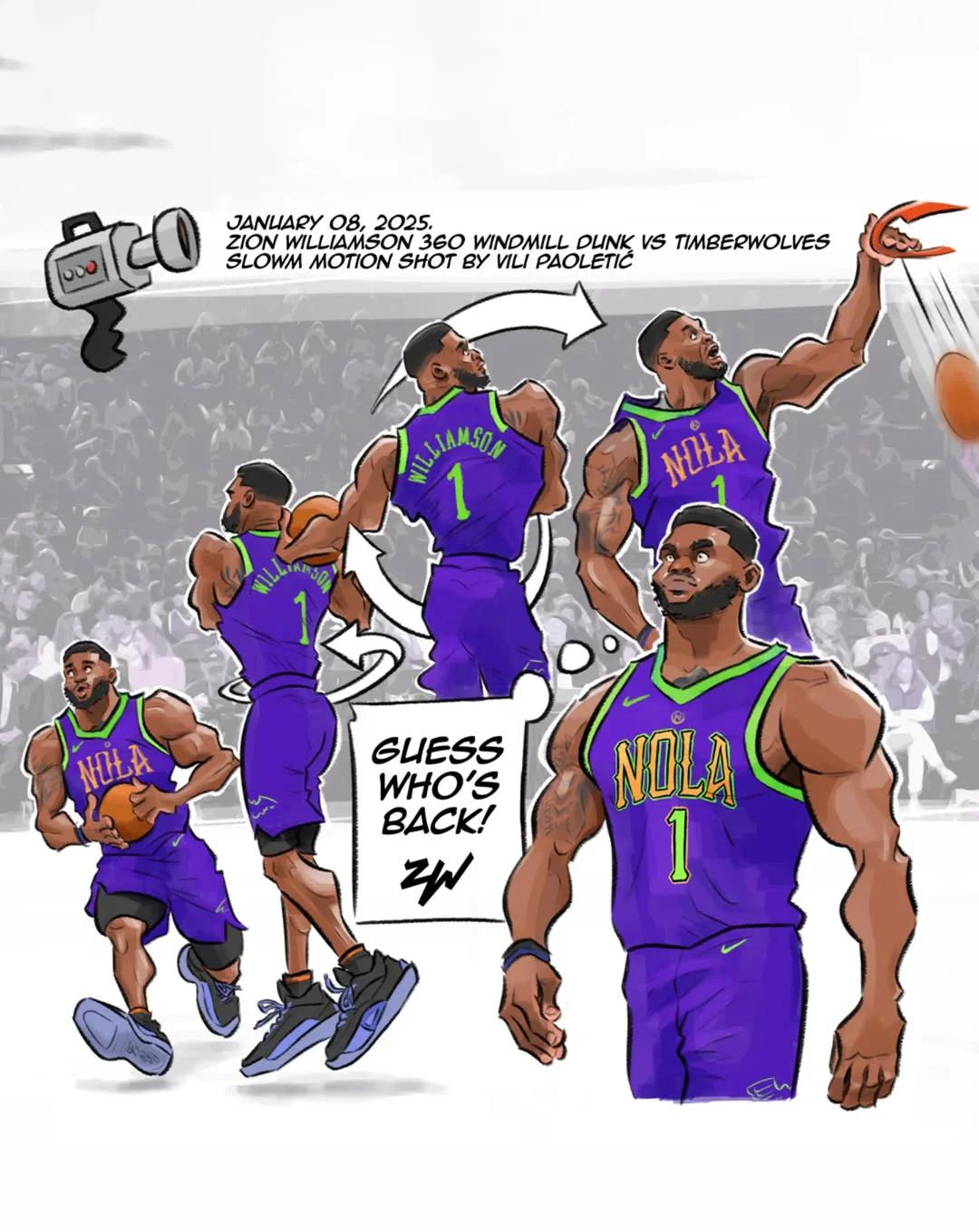 开云体育网址-包含锡安回归首秀暴扣5次，鹈鹕大胜开拓者的词条